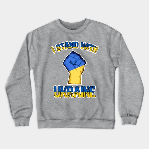 Free Ukraine Crewneck Sweatshirt by Scar